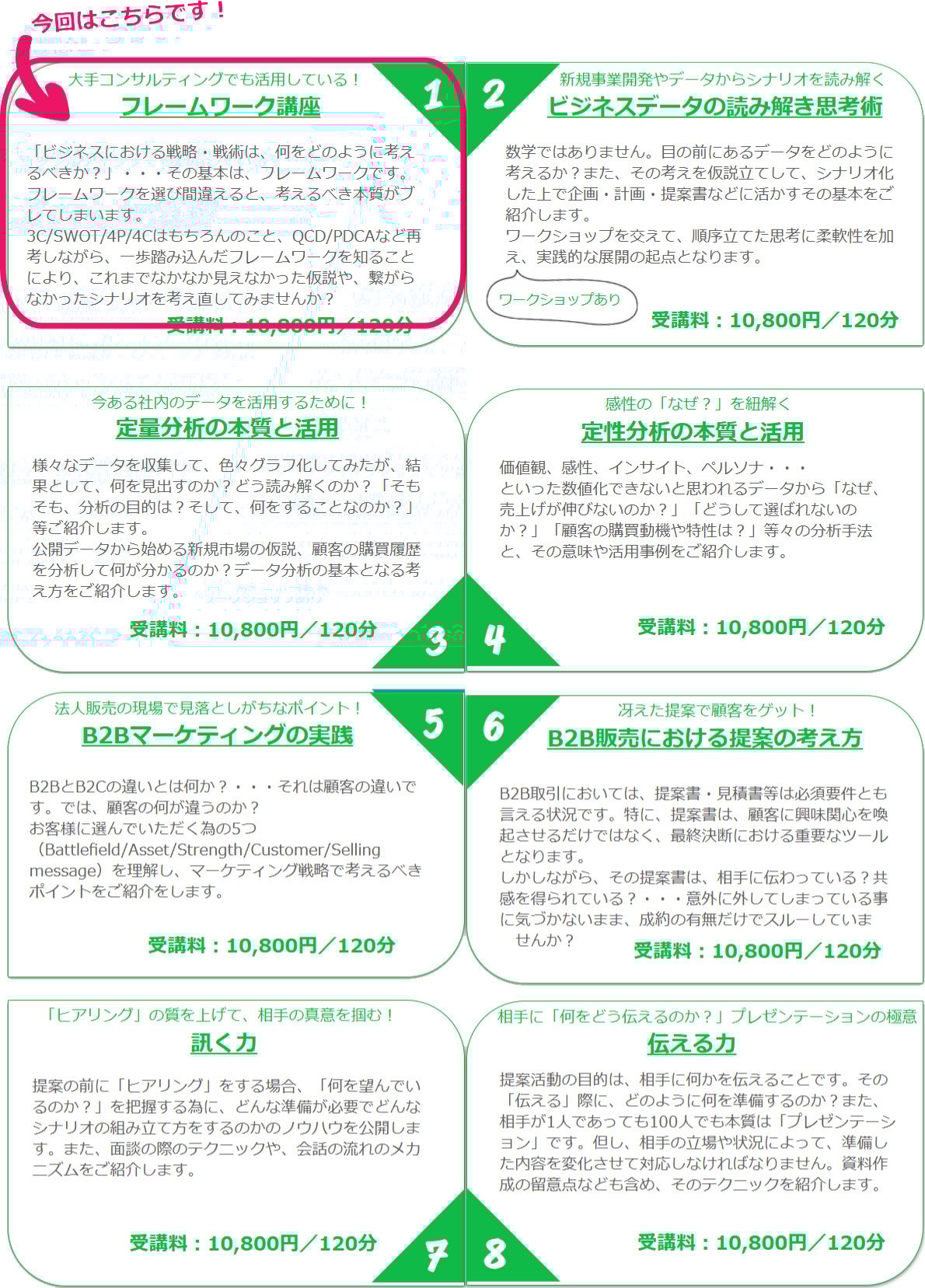 8講座