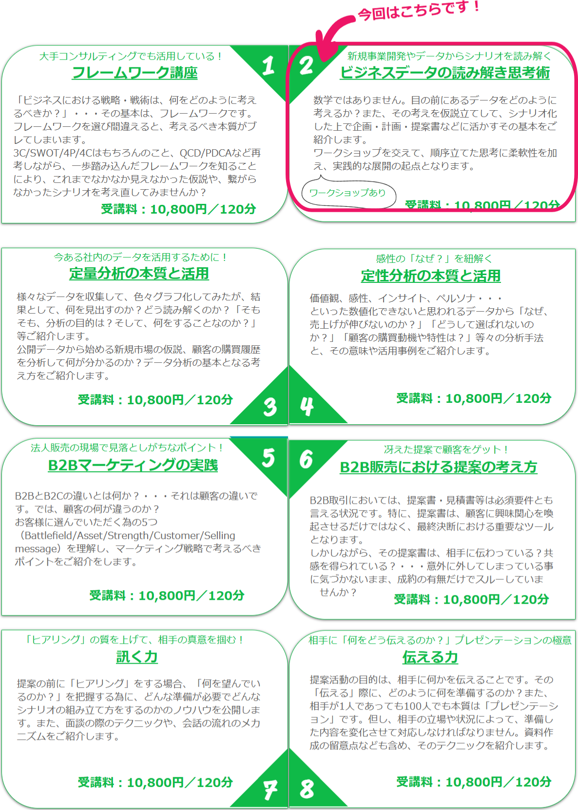 8講座