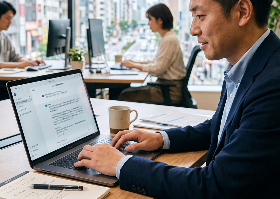 【LYST】生成AIを業務で使っても大丈夫？無料AI・有料AI・個人アカウント利用のリスクと安全な使い方サムネイル画像